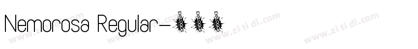 Nemorosa Regular字体转换